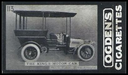 113 The King's Motor Car